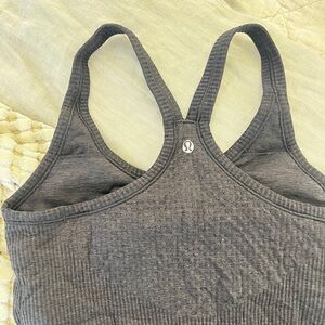 Lululemon Black racerback tank size 4